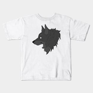 Black Wolf Kids T-Shirt